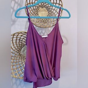 Lush L cami tank purple